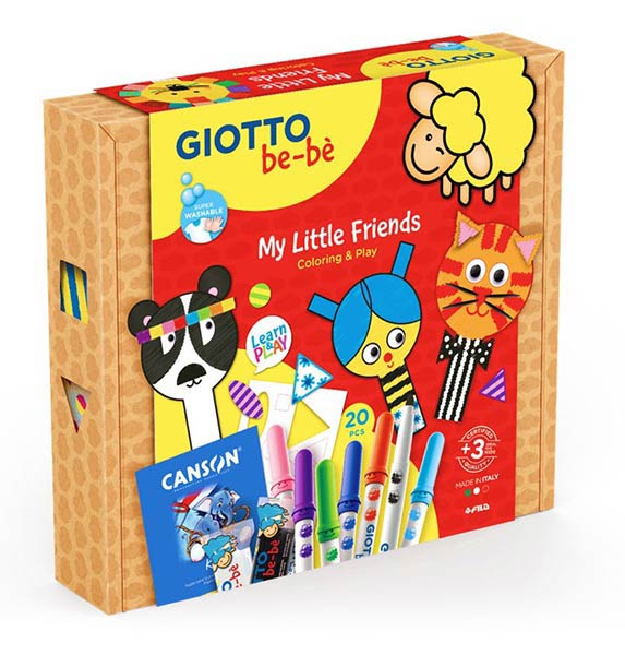 JUEGO MANUALIDADES LITTLE CREATIONS GIOTTO BE-BE