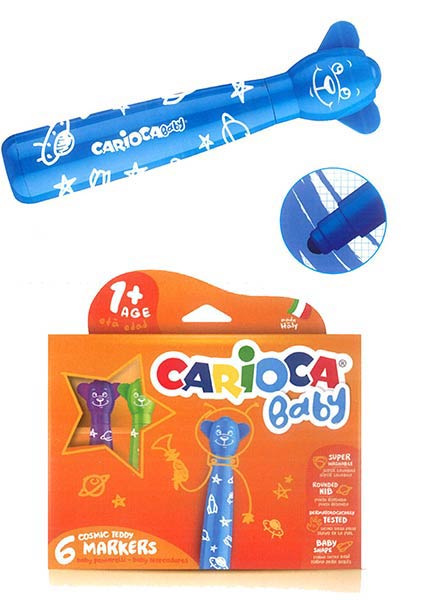 Rotu carioca baby 12 colores (teddy marker) - Distribuciones Cimadevilla