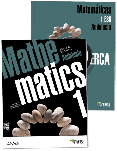 MATHEMATICS 1.ANDALUCIA STUDENT'S BOOK + DE CERCA