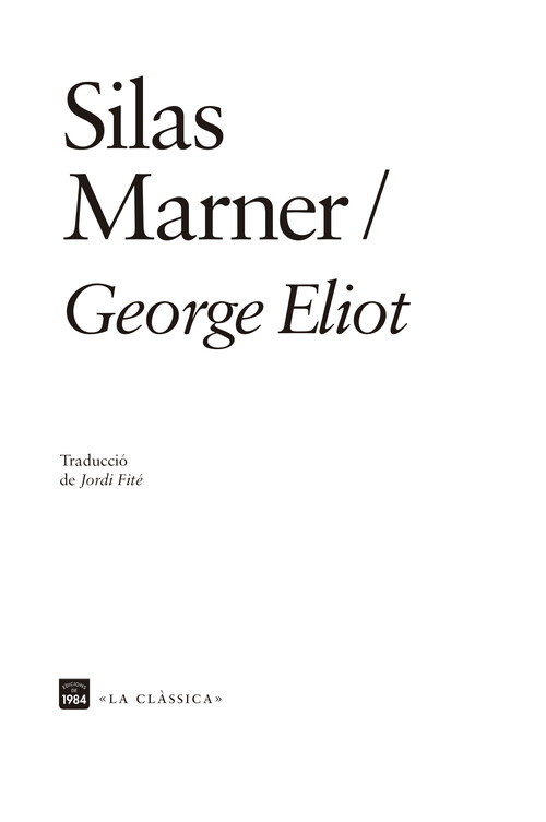 SILAS MARNER. BOOK + CD