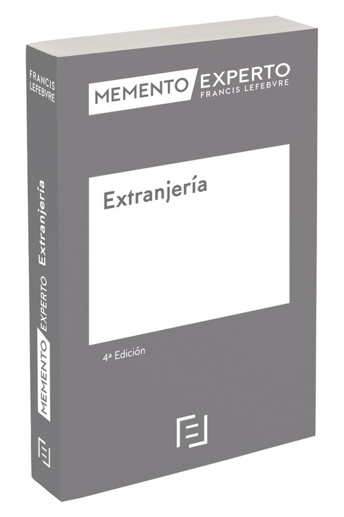 MEMENTO EXPERTO EXTRANJERIA (4 EDICION)