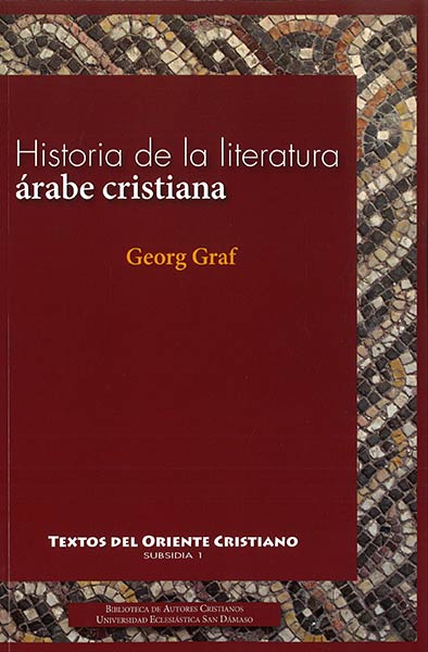 HISTORIA DE LA LITERATURA ARABE CRISTIANA