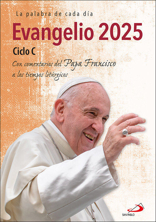 EVANGELIO 2025 PAPA FRANCISCO LETRA GRANDE