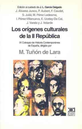 ORIGENES CULTURALES DE LA II REPUBLICA