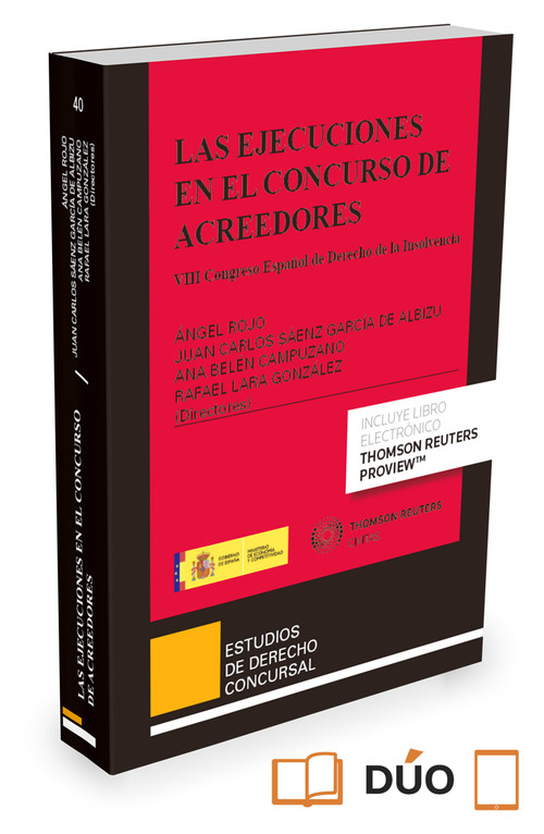 EJECUCIONES EN EL CONCURSO DE ACREEDORES (PAPEL + E-BOOK), L