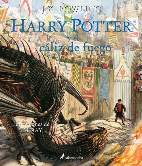 HARRY POTTER Y EL CALIZ DE FUEGO 4 (ILUSTRADO)