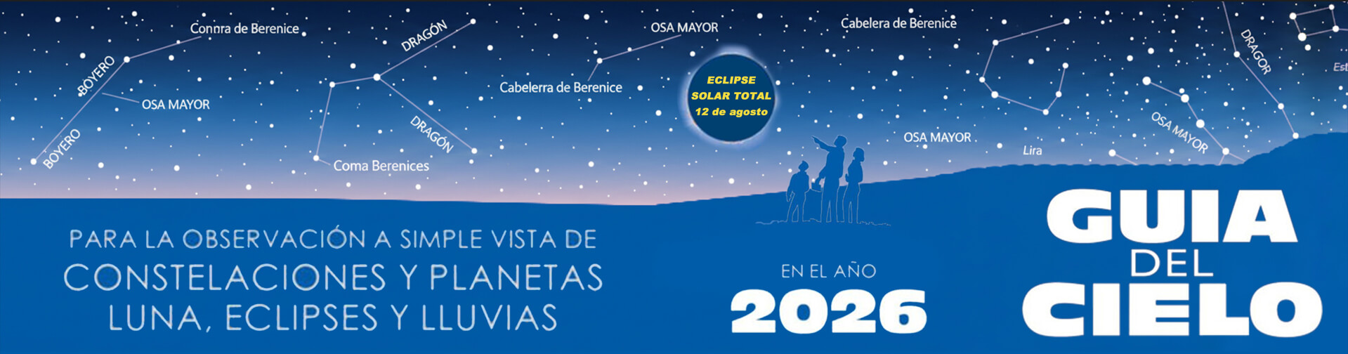 Eclipse total de Sol 2026 � Ten la Gu�a del Cielo en tu librer�a