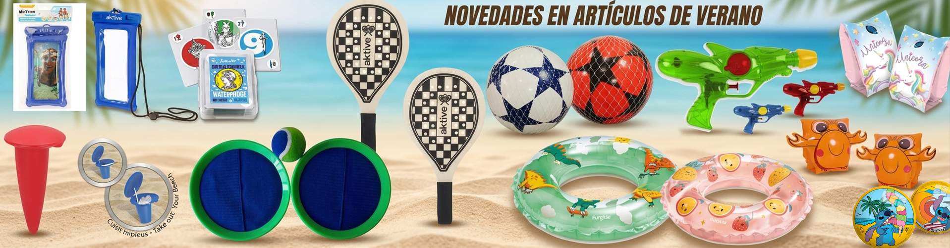 Abastece tu negocio este verano: Novedades playa y viajes.
