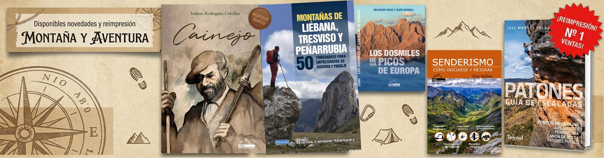 Prepara ya tu seleci�n de monta�a, escalada, senderismo...