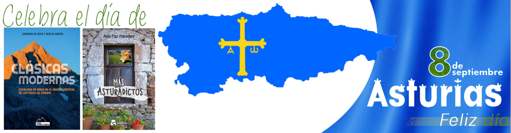 Celebra el Da de Asturias descubriendo libros de historia, cultura y tradicin