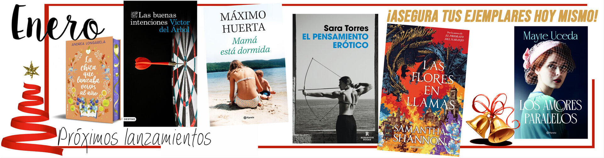 Ya puedes pedir las novedades de Enero de 2026 libos